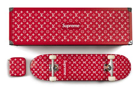 supreme skateboard louis vuitton|supreme x Louis Vuitton collection.